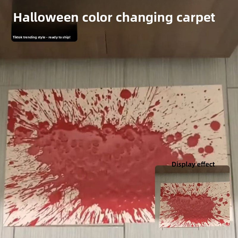 Halloween Color-Changing Carpet